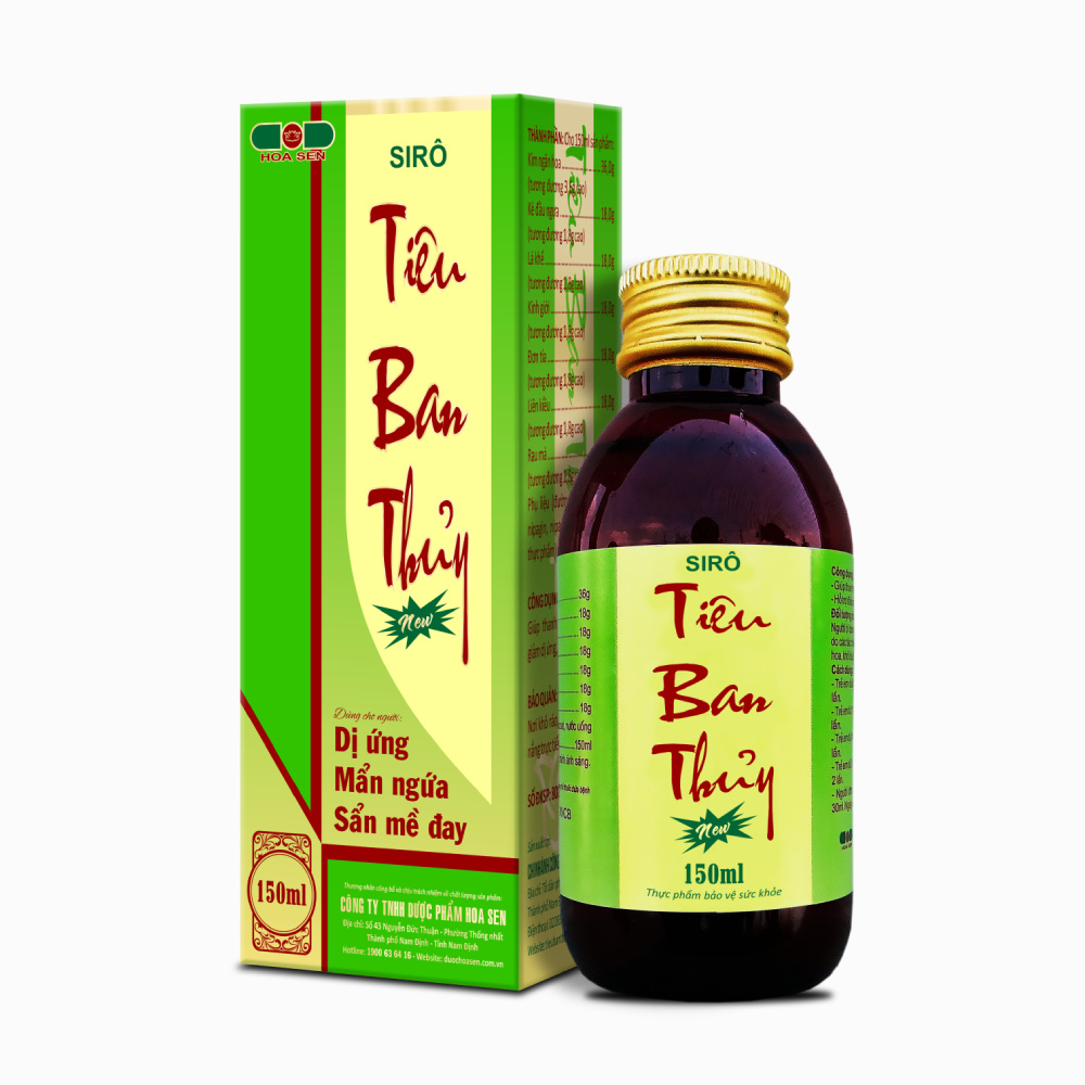 Siro Tiêu Ban Thủy - New (Hàng chính hãng)